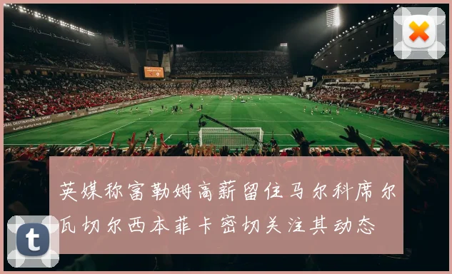 英媒称富勒姆高薪留住马尔科席尔瓦切尔西本菲卡密切关注其动态